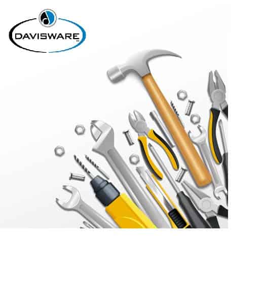 Tools on Davisware sheet