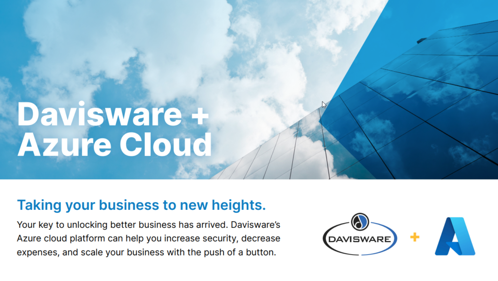 Davisware + Azure Cloud