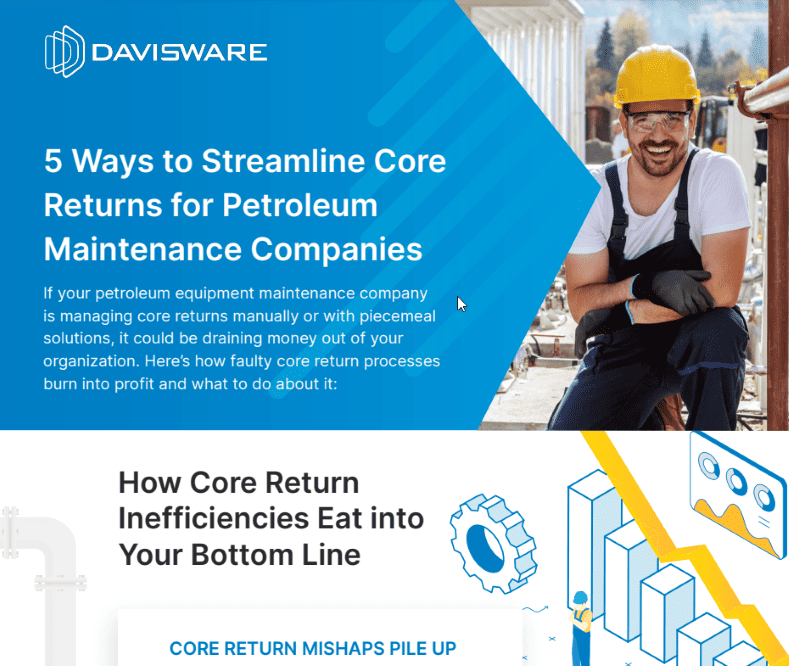 Infographic: 5 Ways to Streamline Core Returns for Petroleum Maintenance Companies