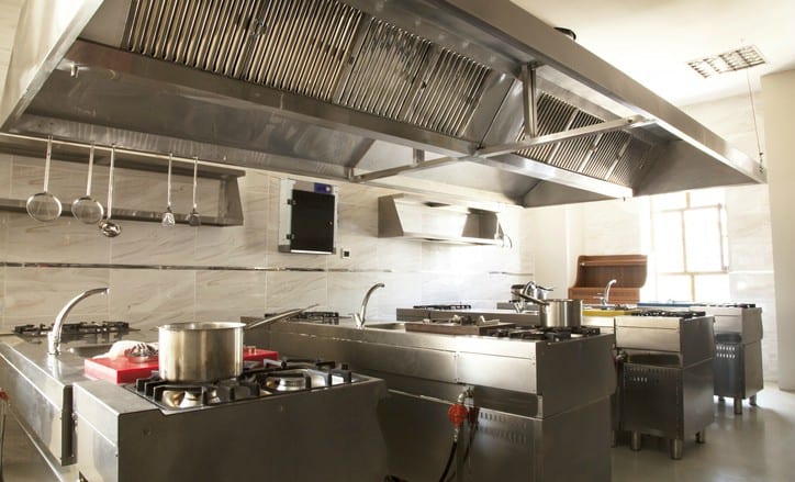 commercial kitchen