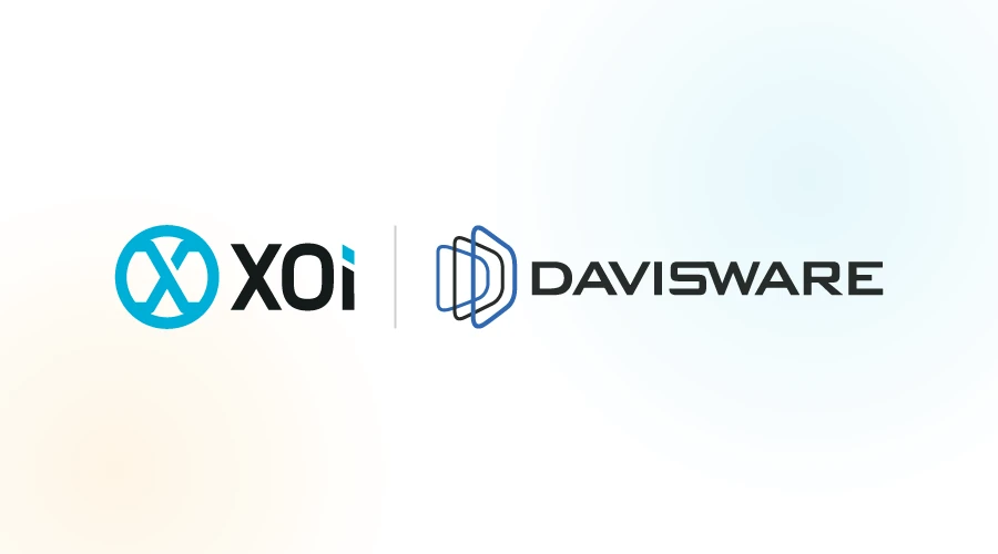 XOi and Davisware logos